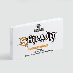Black Mamba Pure Shilajit Resin Dry Drops – Ancient Vitality Elixir
