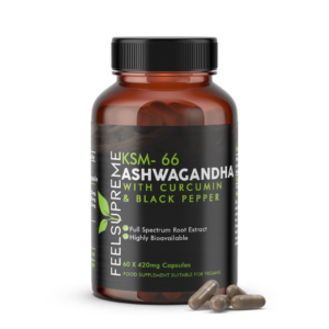 ASHWAGANDHA KSM66 WITH CURCUMIN