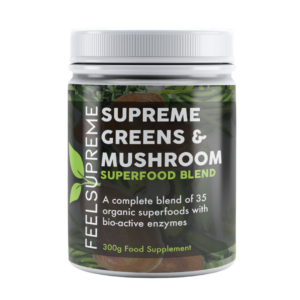 FSSupremeGreensandMushrooms.png ORGANIC SUPREME GREENS AND MUSHROOM SUPERFOOD BLEND